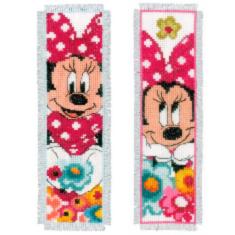 PN-0168651 Набір для вишивання хрестом (закладка) Vervaco Disney Minnie Mouse 