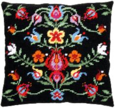PN-0168251 Набір для вишивання подушки (гобелен) Vervaco "Folklore"