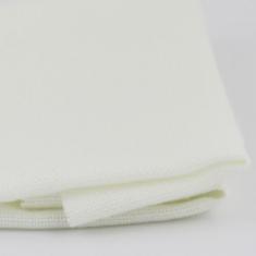 Ткань для вышивания ТПК-190-1 1/78 Оникс (домотканое полотно №30), молочный, 48%% хлопок,52%%п/э, 50х50см