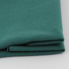 Тканина для вишивання ТПК-190-1 3/74 Онікс (домоткане полотно №30), темно-зелений, 48%% бавовна, 52%% п/е, ширина 1,5м.