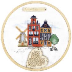 Набір для вишивання хрестиком Чарівна Мить М-305 "Амстердам"