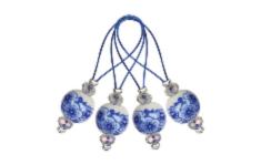 11256 Маркери петель (12 шт) Playful Beads Blooming Blue KnitPro