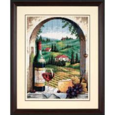 20054 Набор для вышивания (гобелен) DIMENSIONS Tuscan View "Вид на Тоскану"