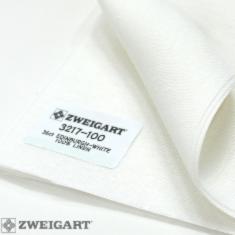 3217/100 Edinburgt 36 (ширина 140см) білий Zweigart