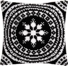 PN-0155757 Набір для вишивання хрестом Vervaco Black and White II "Чорний та білий II"