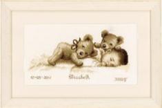 PN-0143730 Набір для вишивання хрестом Vervaco Baby sleeps "Дитячий сон"