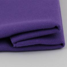 Тканина для вишивання ТПК-190-1 3/96 Онікс (домоткане полотно №30), фіолет, 48%% бавовна, 52%% п/е, 50х50см