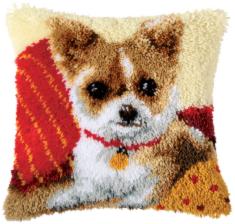 PN-0014183 Набір для вишивання подушки (килимарство) Chihuahua "Чихуахуа"