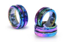 10433 Лічильник рядів Size9 (19.0 мм Inner ID) Reinbow Row Counters Rings KnitPro