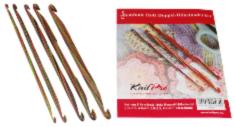 20730 Набор деревянных двухсторонних крючков для вязания Symfonie  Wood  KnitPro