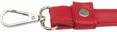 10885 Ручки для сумок (штучна шкіра) з карабіном Red KnitPro