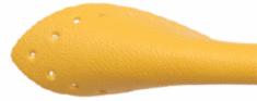 10906 Ручки для сумок (штучна шкіра) пришивні, Yellow KnitPro