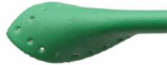 10907 Ручки для сумок (искусственная кожа) пришивные, Green KnitPro