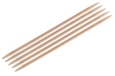 35118 Спицы носочные Basix Birch Wood KnitPro, 20 см, 4.50 мм