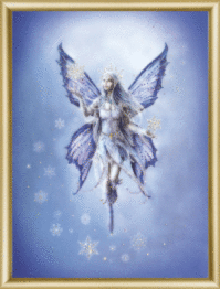 Набор картина стразами Чарівна Мить КС-40 "Зимняя фея"