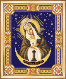СБІ-027 Схема для вишивання бісером "Ікона Божої Матері Остробрамська"