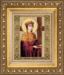 Набір картина стразами Чарівна Мить КС-082 "Ікона святої равноапостольної цариці Олени" 