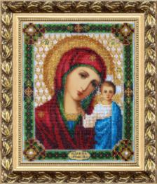 Набір для вишивання бісером Чарівна Мить Б-1002 "Ікона Божої Матері Казанська"