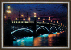 Набір картина стразами Чарівна Мить КС-098 "Троцький міст"