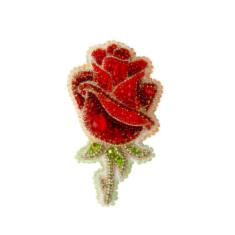 БП-275 Набір для виготовлення брошки Crystal Art "Троянда"