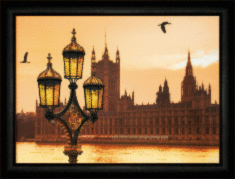 Набір картина стразами Чарівна Мить КС-138 "Вечірній Лондон"