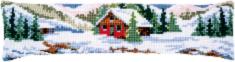 PN-0188593 Набір для вишивання хрестом (подушка) Vervaco Winter Scenery "Зимовий пейзаж"