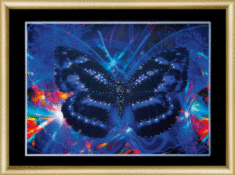 Набор картина стразами Чарівна Мить КС-171 "Ночная бабочка"