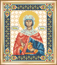 СБІ-082 Схема для вишивання бісером "Іменна ікона свята праведная Іоанна (Жанна, Яна)"