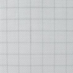 Канва для вишивання Zweigart 3459/1219 Easy Count Grid Aida 14 (36х46см) біла з розміткою, що змивається.