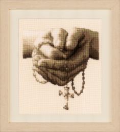 PN-0021381 Набір для вишивання хрестиком Vervaco "Молитва"