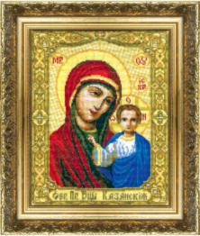 Набір для вишивання хрестиком Чарівна Мить №282 "Ікона Божої Матері Казанська"