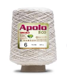 20 APOLO ECO 6 (85%% бавовна, 15%% волокна, 600гр, 627м 1шт)