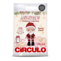 1 AMIGURUMI KIT - CHRISTMAS Santa Claus  (100%% бавовна)