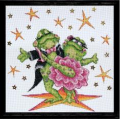 2776 Набір для вишивання Танцюючі жаби Design Works