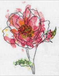 2970 Набір для вишивання Рожева квітка Design Works