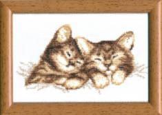 Набор для вышивки крестиком Чарівна Мить №296 "Котята"