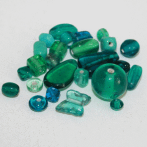 1576TDM/Teal,4-16 MM,50г.Plain Beads Mix Crystal Art бусины. Каталог товарів. Намистини CrystalArt