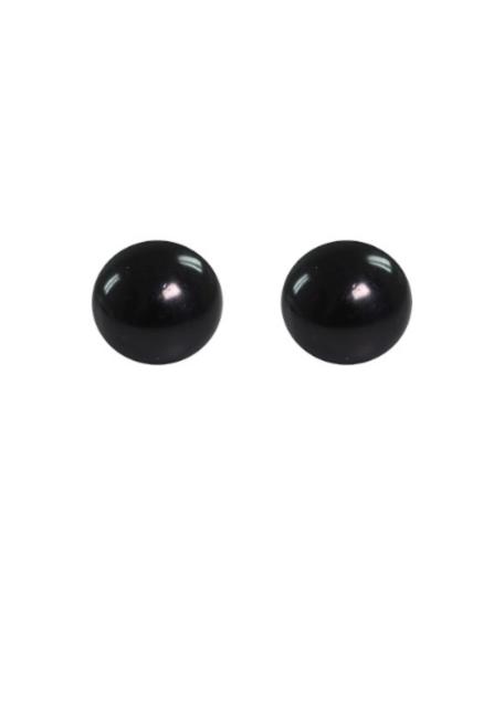 12 EYES (оченята) black- чорні (12mm) пластик, в уп. 2 шт.. Каталог товарів. Творчість. Скрапбукінг