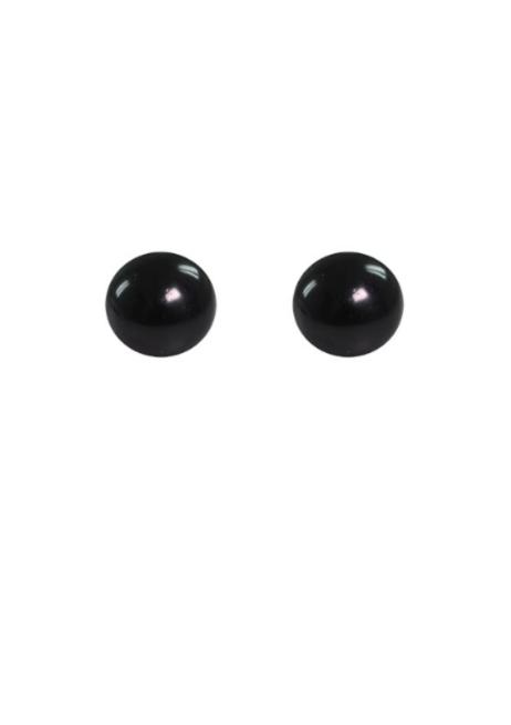 10 EYES (оченята) black- чорні (10mm) пластик, в уп. 2 шт.. Каталог товарів. Творчість. Скрапбукінг