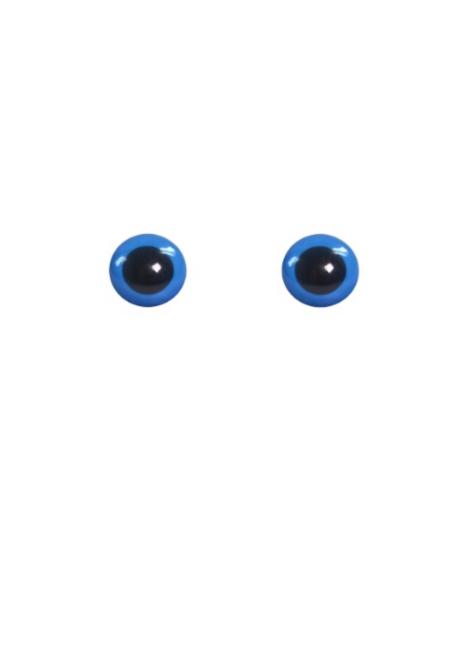 8 EYES (оченята) blue - блакитні (8mm) пластик, в уп. 2 шт.. Каталог товарів. Творчість. Скрапбукінг