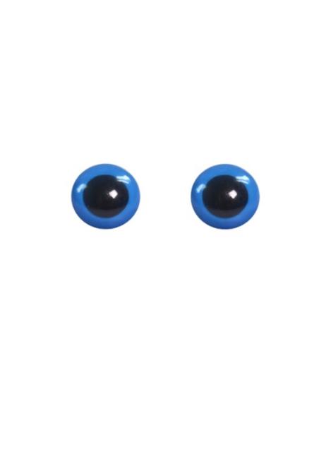 10 EYES (оченята) blue - блакитні (10mm) пластик, в уп. 2 шт.. Каталог товарів. Творчість. Скрапбукінг