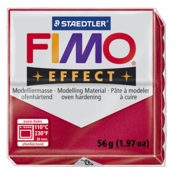28/8020 Полимерная глина FIMO Effect, металлик рубин (56г) STAEDTLER. Каталог товарів. Творчість. Полімерна глина