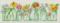 70-35310 Набор для вышивания крестом DIMENSIONS Mason Jar Lineup "Цветы в банках"