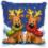 PN-0008726 Набір для вишивання хрестом (подушка) Vervaco Reindeer Twins "Олені"
