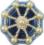 БП-207 Набір для виготовлення брошки Crystal Art  "Штурвал"