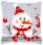 PN-0168751 Набір для вишивання хрестом (подушка) Vervaco Snowman "Сніговик"