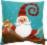 PN-0155869 Набір для вишивання хрестом (подушка) Vervaco Happy santa "Щасливий Санта"