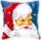 PN-0144705 Набір для вишивання хрестом (подушка) Vervaco Kind santa "Добрий Санта"