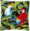 PN-0186881 Набір для вишивання хрестом (подушка) Vervaco Tropical Birds "Тропічні птахи"
