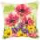 PN-0143708 Набір для вишивання хрестом (подушка) Vervaco Flowers field poppies "Квіти польові маки"